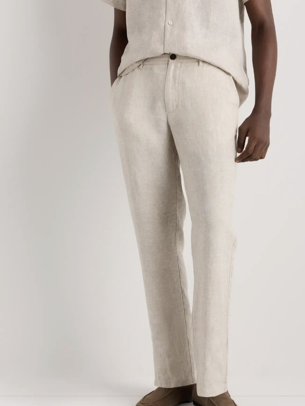 NWT QUINCE MENS 100% European Linen Trousers